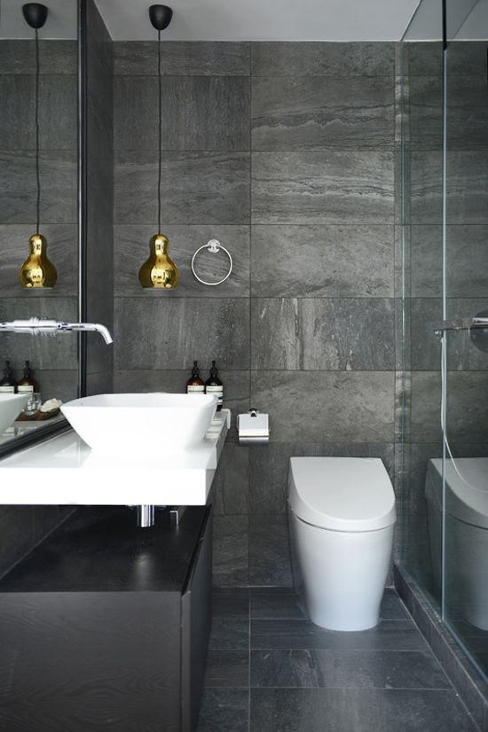 37 grey slate bathroom wall tiles ideas and pictures