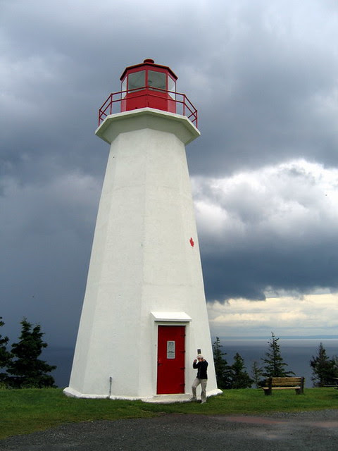 The Cape George Lighthouse is situated in Antigonish County, Nova Scotia at Cape George Point which overlooks the waters of St. George's Bay.