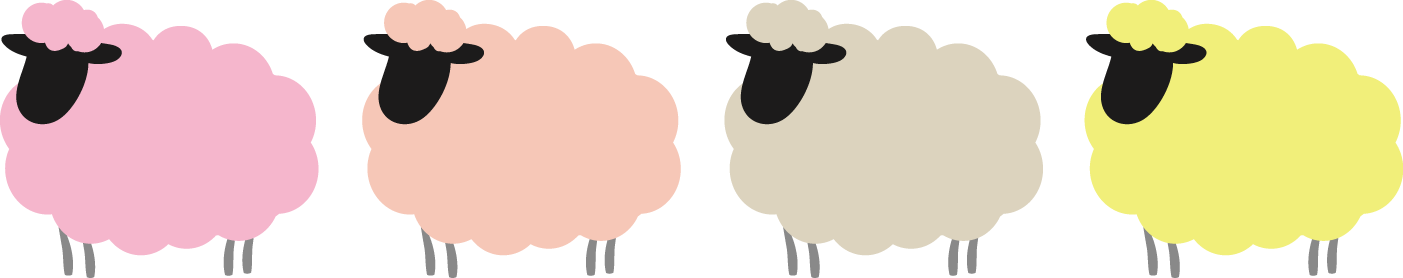 ひつじ 羊 イラスト 無料イラストフリー素材