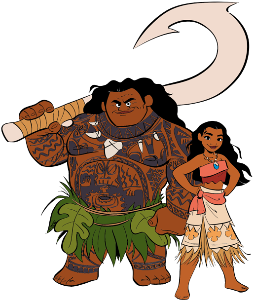 Moana Clip Art Library