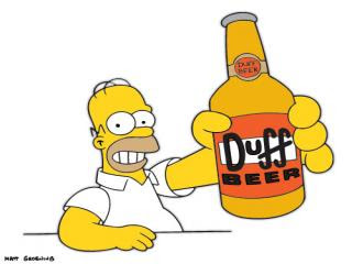 The Duff Beer has been created for the Simpsons TV show then sold in USA (2006) and in EU (2009)!