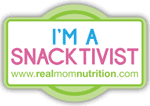 I’m a Snacktivist! badge from Real Mom Nutrition