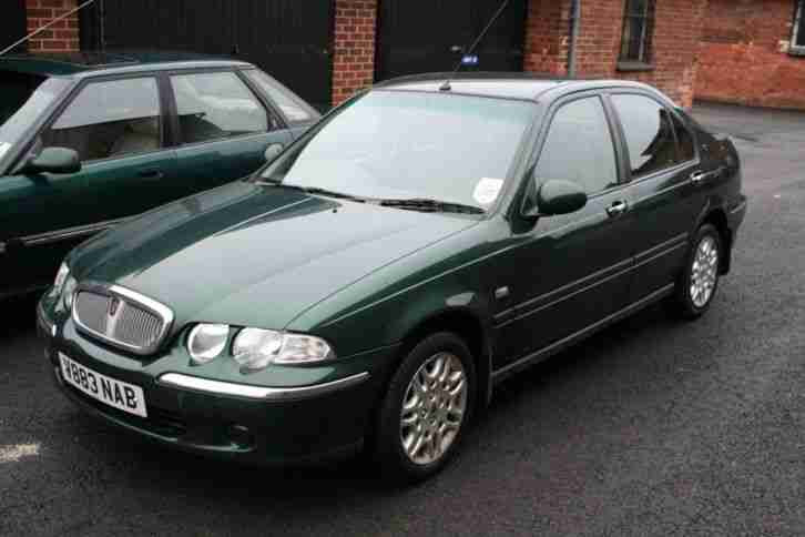 Rover 45 Club 1.6 B R Green with Catkin green interior Non 