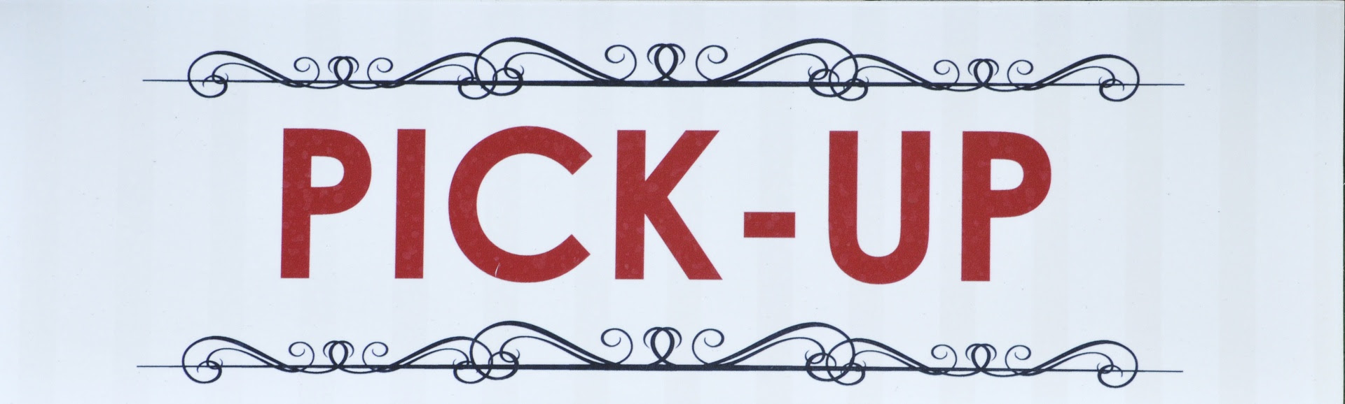 Pick Up Sign Free Stock Photo  Public Domain Pictures