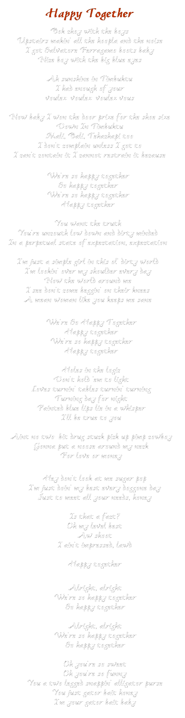 Soniadada Happy Together