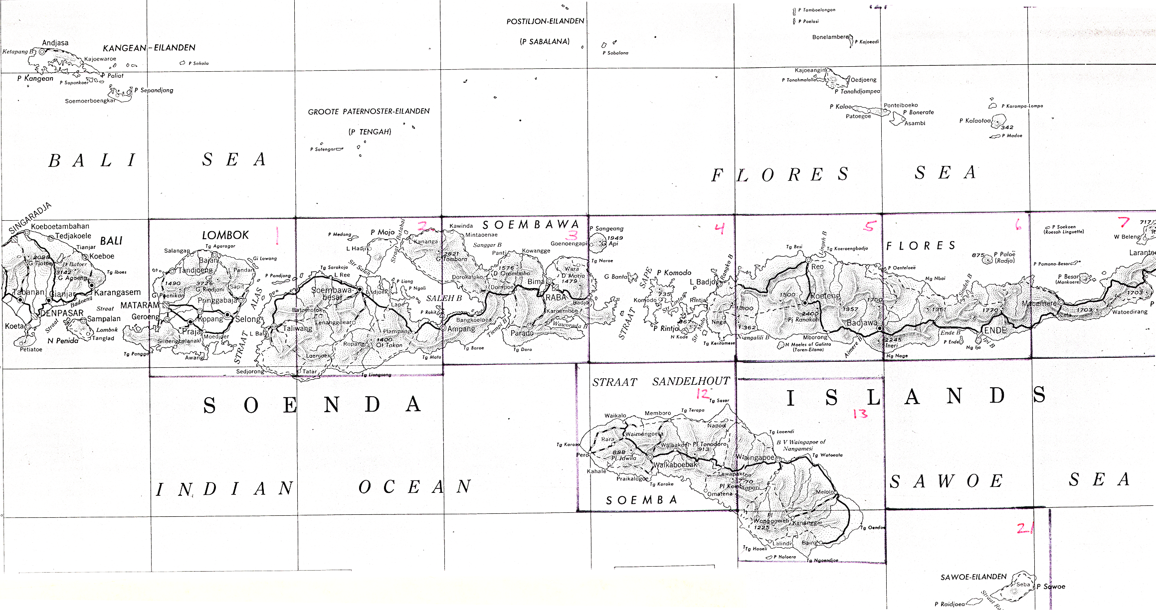 Download this Index Map Lombok... picture