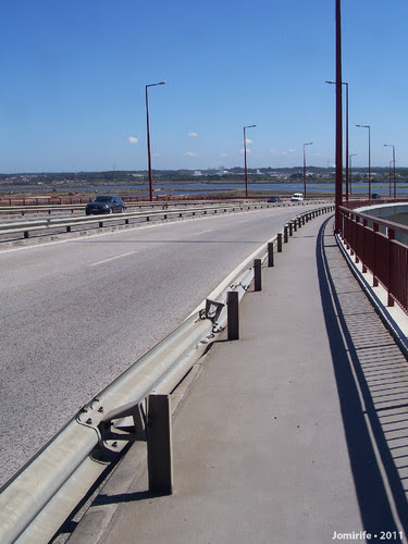 Rail caído ponte Edgar Cardoso (Figueira da Foz)