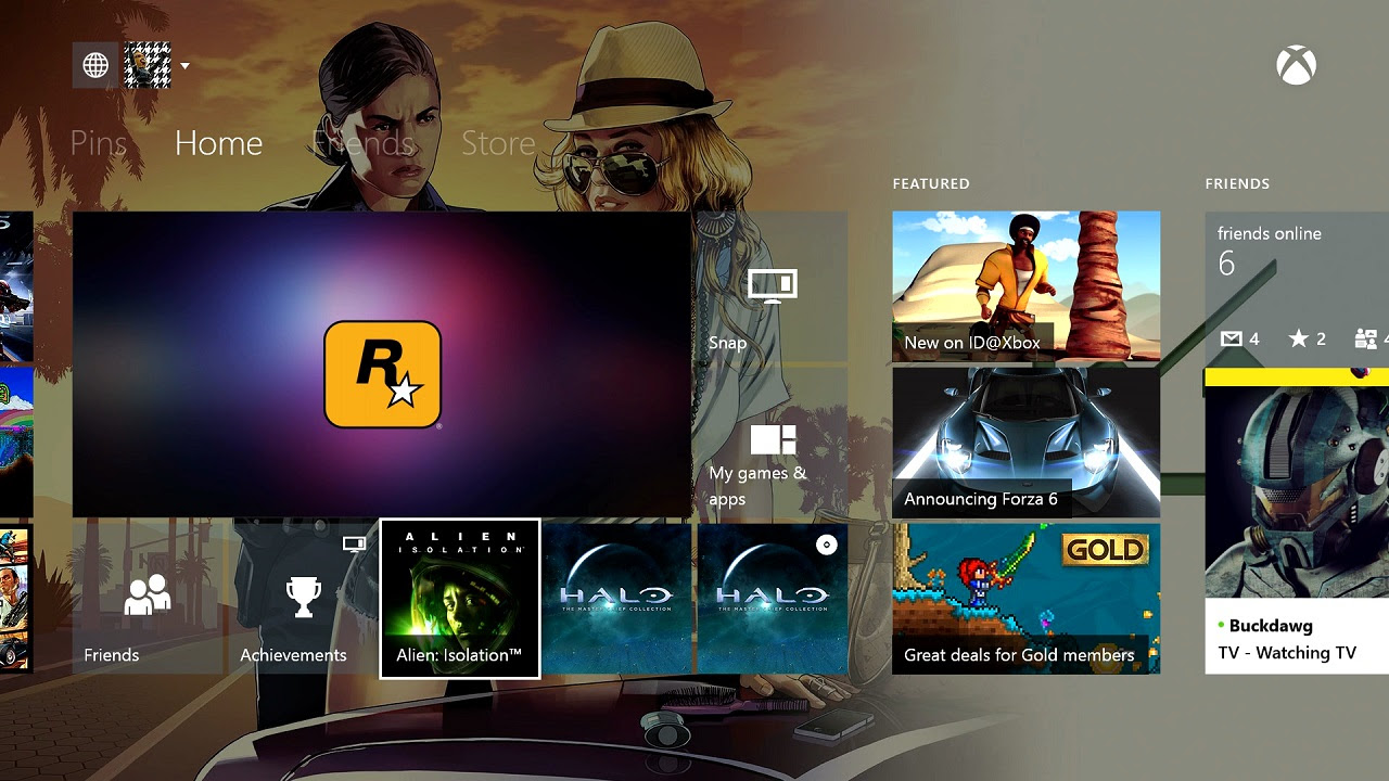 xbox dash
