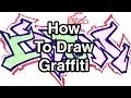 Easy How To Draw Graffiti Letters Az