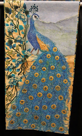 Portrait of a Peacock by Laura Cunningham, 2014 DNQF