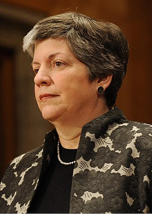 Janet Napolitano is sworn in as the third Unit...