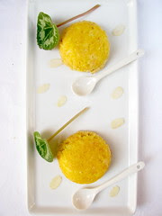 Budino di limone e mandorle