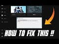 Failed To Initialize Battleye Service Generic Error Fortnite