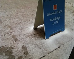 Footprints in the Graupel