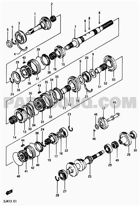 eBook Suzuki Samurai Manual Transmission Parts (PDF / ePub)