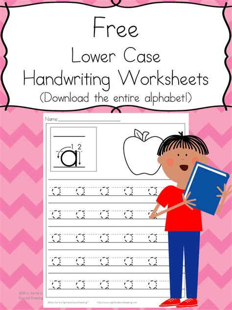  preschool handwriting practice free worksheets