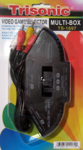 AV RCA Audio S Video Game Selector Switch DVD Xbox PS2