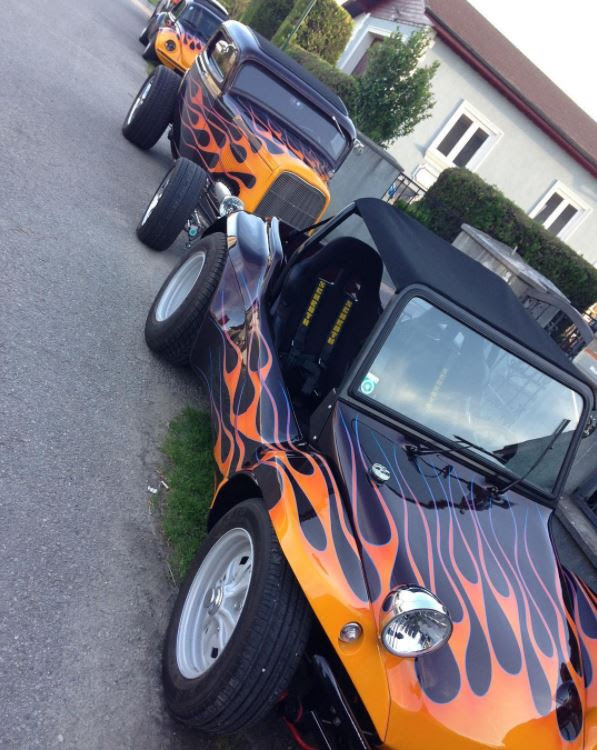 Hot Rod Flame for Flame - How the Shot was Made