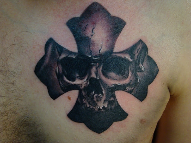 cross tattoos for men