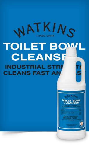You don't need to use much of it. J.R. Watkins Toilet Bowl Cleaner