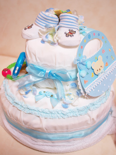 出産祝いにダイパーケーキ オムツケーキ を手作り Womania