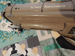 Quilting on the Singer 301
