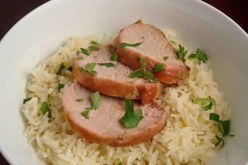 Brown Sugar and Dijon Glazed Pork Loin