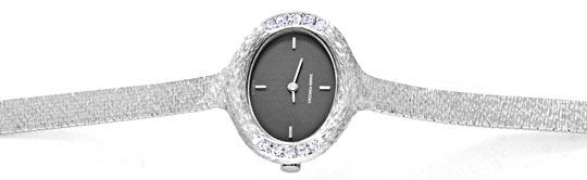 Foto 1, GIRARD PERREGAUX BRILLANT-DAMENUHR 18K WEISSGOLD TOPUHR, U1231