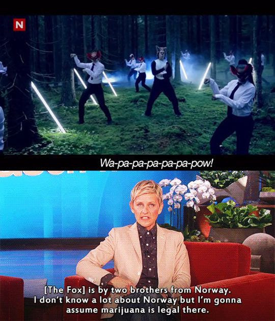 Only in Norway...