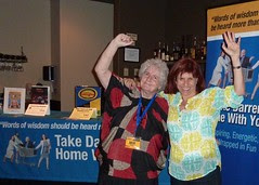 Julie with Judy Carter, Las Vegas Humor workshop, day 1 by Julie70