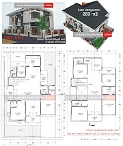 Konsep Top Gambar Denah Rumah 2 Lantai, Terkini!