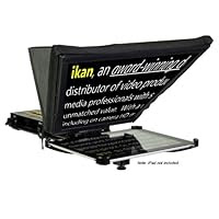 iKan Corporation Elite iPad Teleprompter Kit Black,