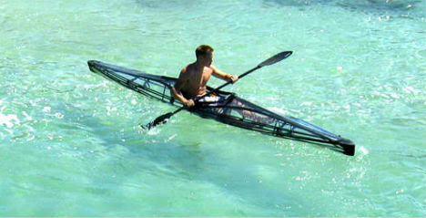 Clear Sailing: Cl   everly Transparent Canoes &amp; Kayaks | Urbanist