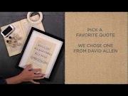 Most Wanted How to Create Easy Inspirational Wall Art Pottery Barn, Video Inspirational Framed Wall Art most update!