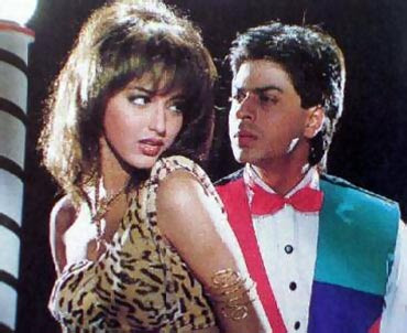Sonali Bendre and Shah Rukh Khan in English Babu Desi Mem