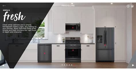 Whirlpool also offers stainless steel appliances in matte black. The New Frigidaire GalleryÂ® Smudge-Proofâ¢ Black Stainless