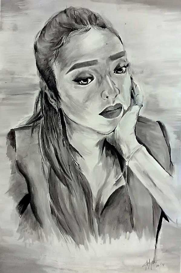 2D-Art Lessons Expressive Self Portrait