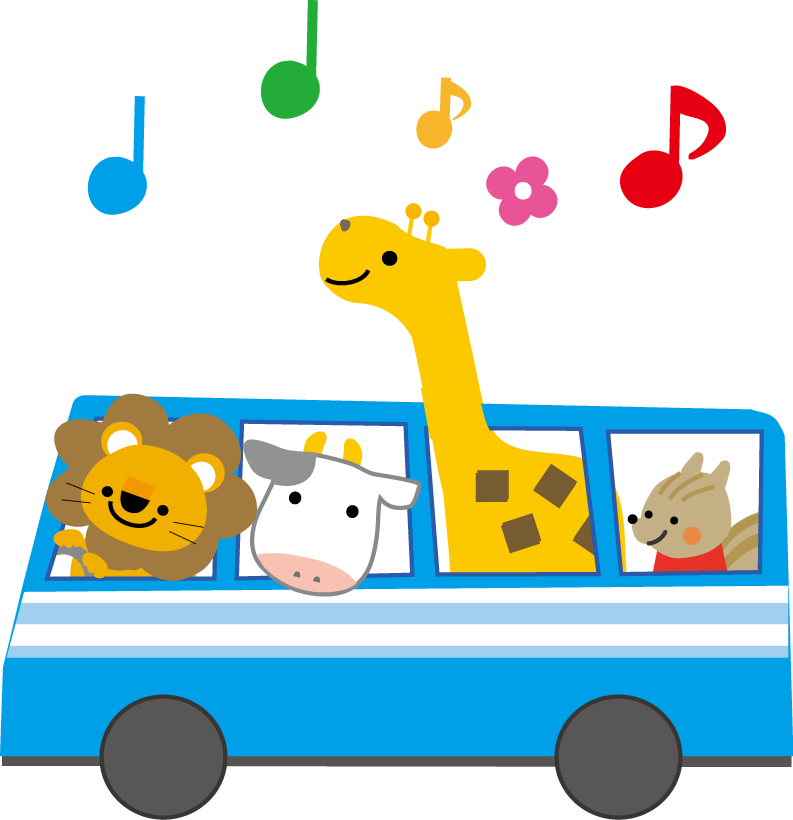 バスのイラスト 無料イラスト フリー素材