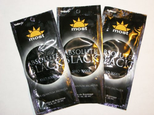 3 packets 2010 Absolute Black SHO 9000x 50X Quantum bronzers