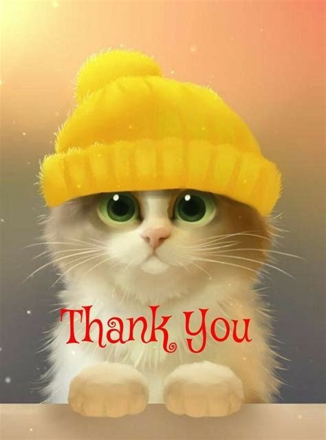  free printable cat thank you cards printable templates