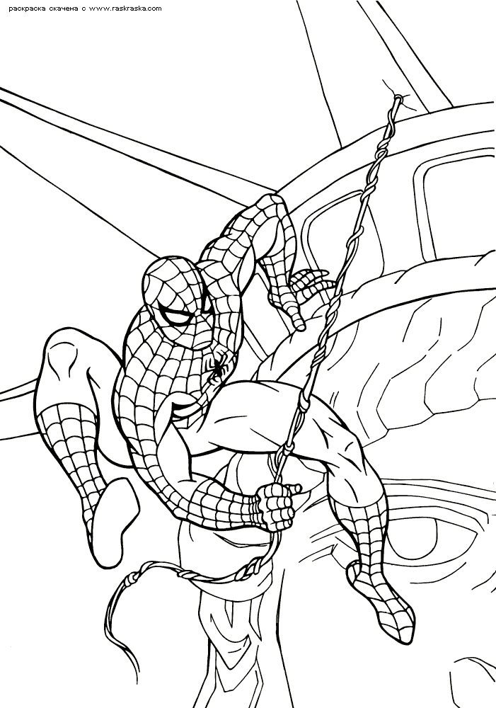 Download Spiderman Coloring Pages Pdf - Coloring Home