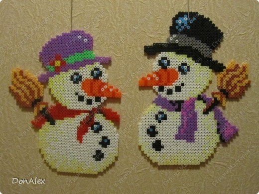 Поделка изделие Мозаика Поделки из термомозаики Бусинки фото 8