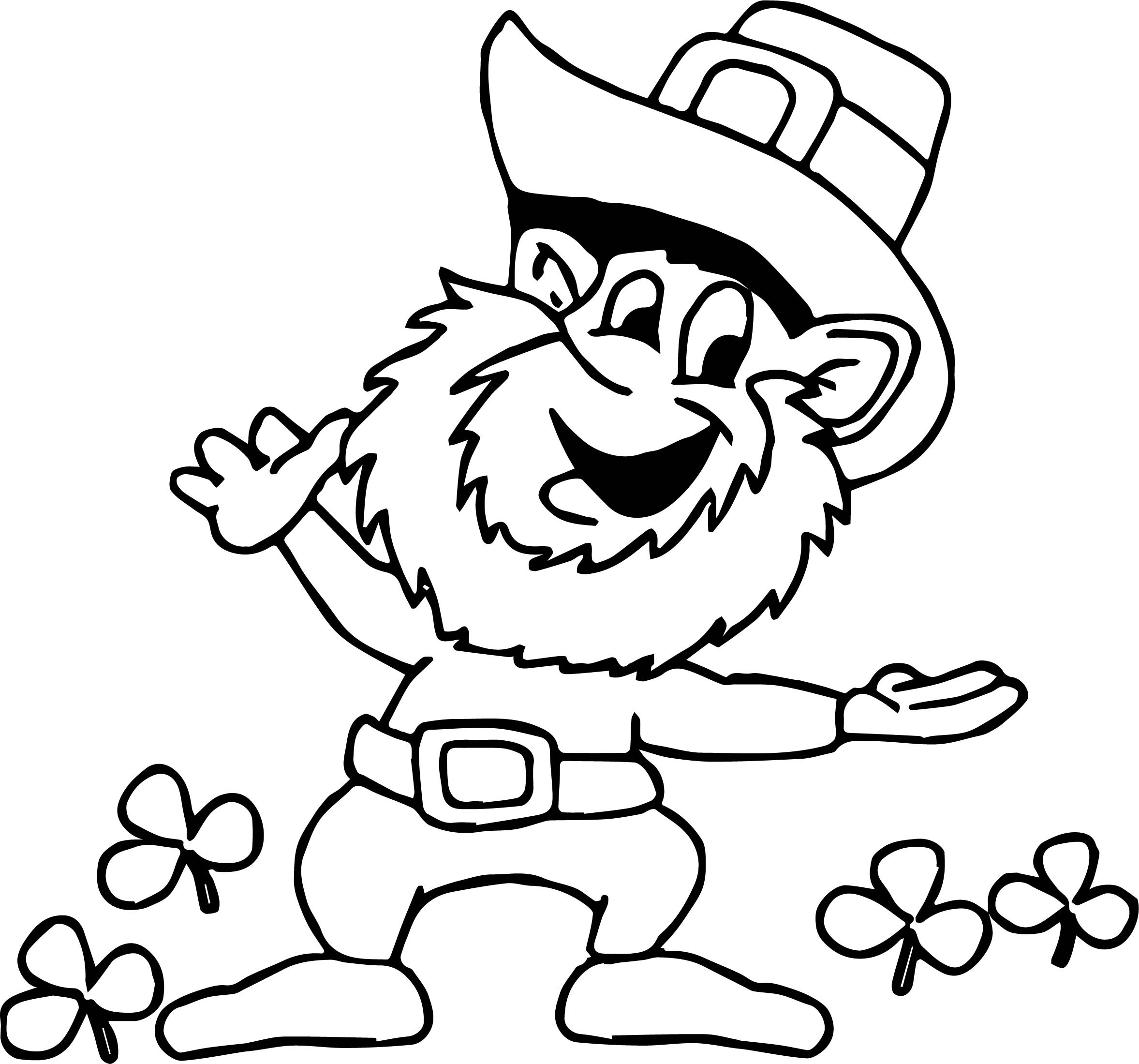 St Patricks Day Picture Saint Day Coloring Page  Wecoloringpage.com