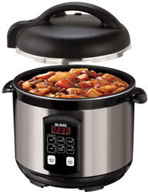 Big Boss 900-Watt Stainless Steel Pressure Cooker, 5-Quart Product Shot