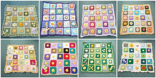 8/9 Marie Curie Cancer Care Challenge. Our Daffodil Blankets. Thank you!