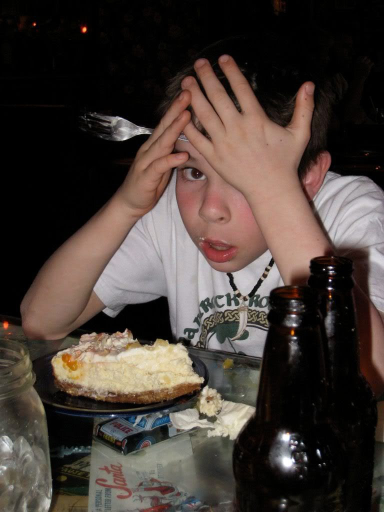 Too much cake