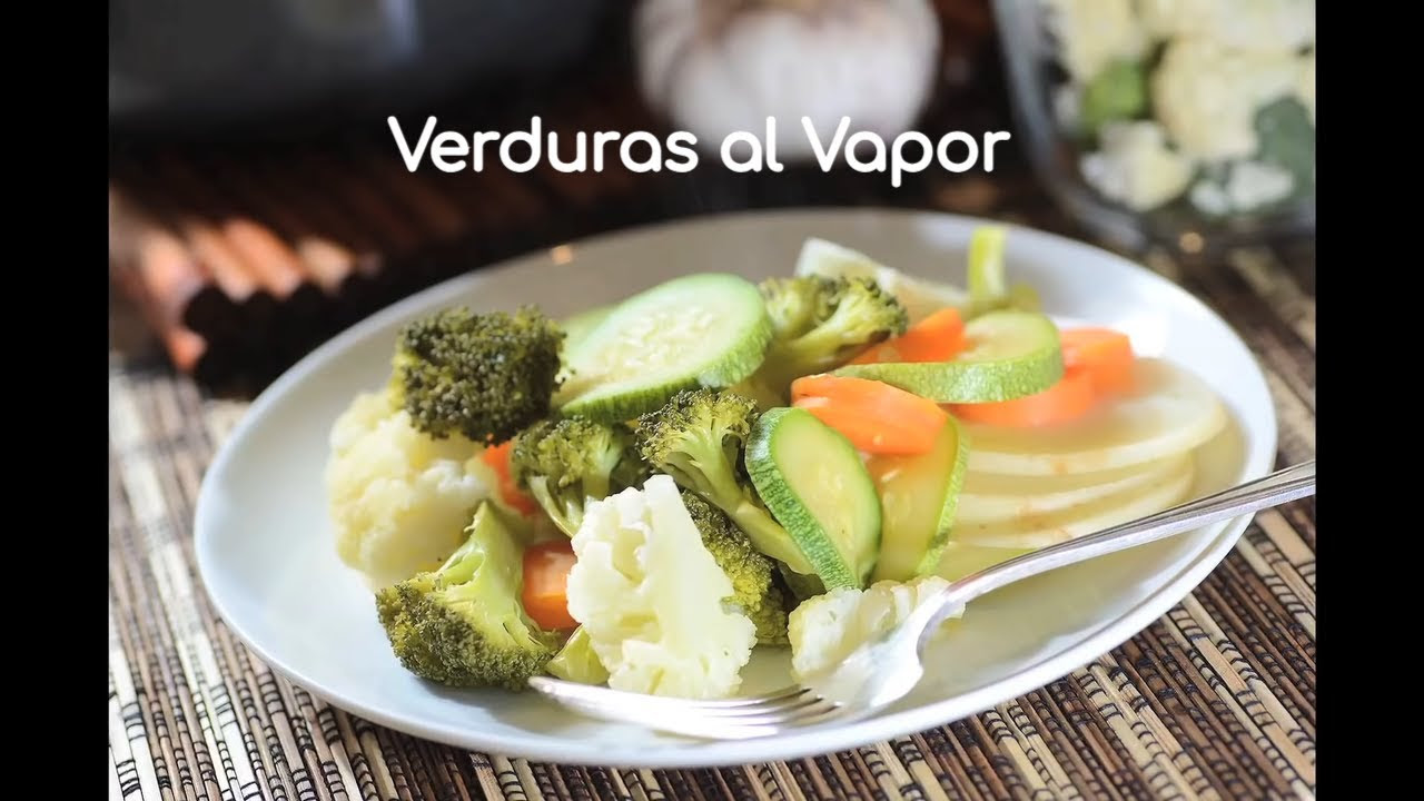 Verduras al vapor - Como cocinar - YouTube