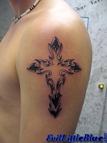 Cross Tattoos Tribal