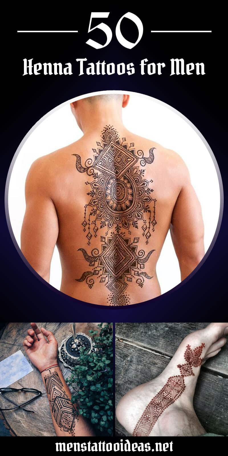 Henna Tattoos For Men Ideas And Designs For Guys