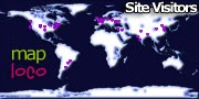 Locations of Site Visitors